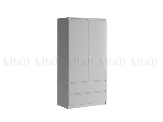 Двухдверный шкаф комбинированный Челси (Миф)